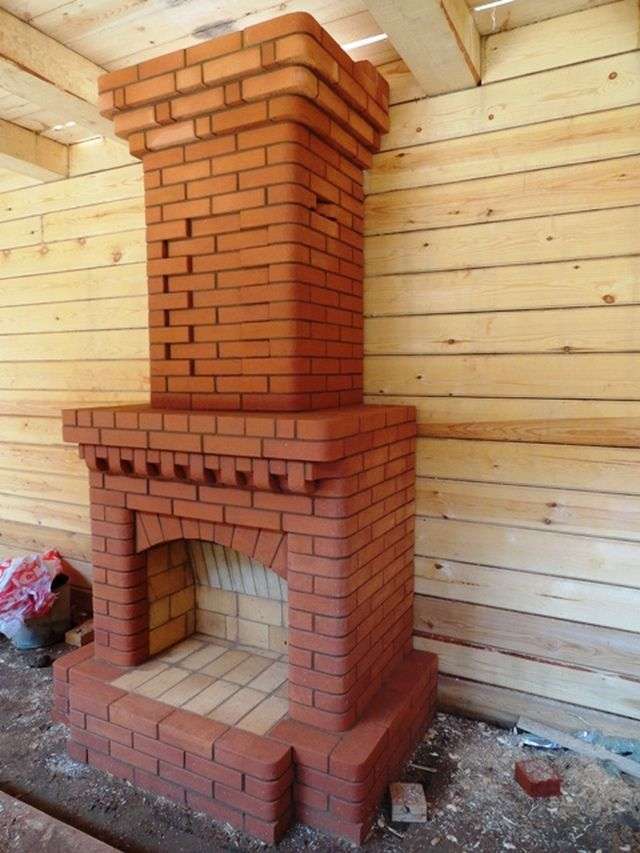 Як викласти камін своїми руками